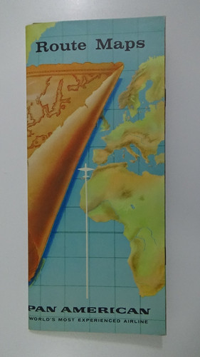 Vintage pan american route - vintage,