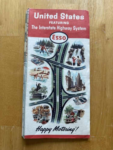 Vintage 1964 esso - vintage,