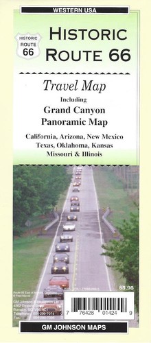 Map historic route - map,